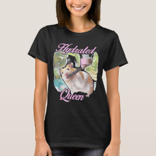 Hydrierte Königin süßer Hamster scheinender See lu T-Shirt