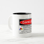 Hydrierte Sauerstoff-Tasse 1 Zweifarbige Tasse (Vorderseite Links)