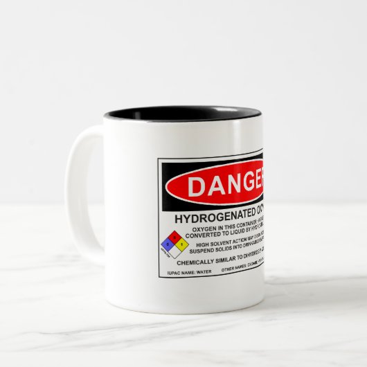 Hydrierte Sauerstoff-Tasse 1 Zweifarbige Tasse (Vorderseite Links)