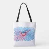 Hydrierter Flamingo Tasche (Rückseite)