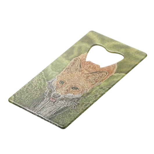 Hydrierwerkzeug Geldbeutel Flaschenöffner (Vorderseite Schrägansicht)