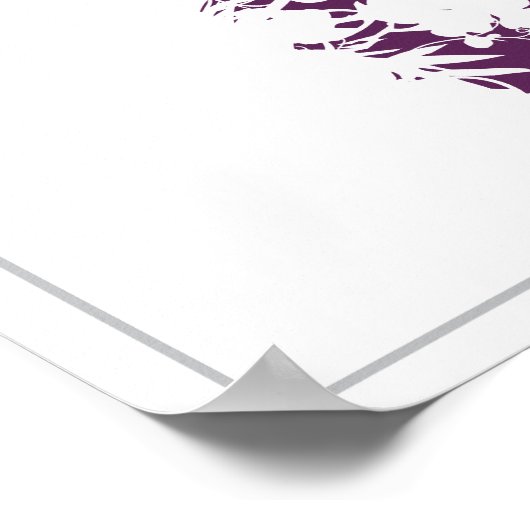 Hydro74 Bär Poster (Ecke)