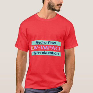 Hydro-Fluss niedrigschlagend lustig retro T-Shirt