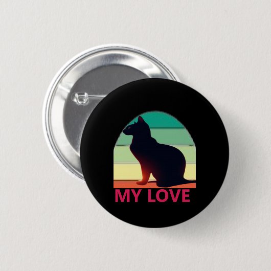 Hydro Ich bin Kgenug Button (Vorne & Hinten)