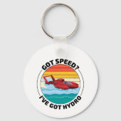 Hydro-Speed-Racing: Spaß mit Hydroplane Schlüsselanhänger (Vorderseite)