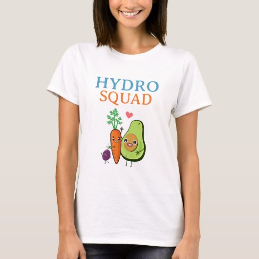 Hydro Squad Hydroponik Leitfaden T-Shirt (Vorderseite)