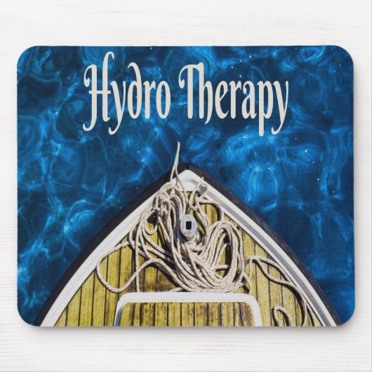 Hydro Therapy Boat Ocean Sailing Mousepad (Vorne)