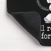 Hydrocephalus Awareness Elephant 1 Mousepad (Ecke)