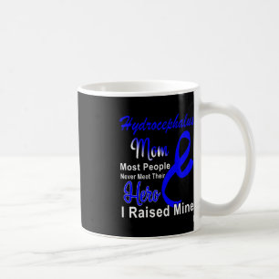Hydrocephalus Awareness Mama Blue Ribbon Mother Su Kaffeetasse