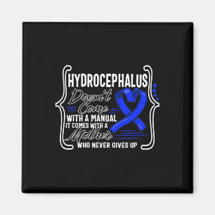 Hydrocephalus Awareness Manual Blue Ribbon Neurosu Magnet