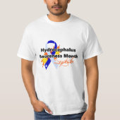 Hydrocephalus Awareness Montag Shirt (Vorderseite)