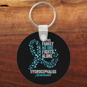 Hydrocephalus Awareness Month Butterfells Light Bl Schlüsselanhänger (Vorderseite)