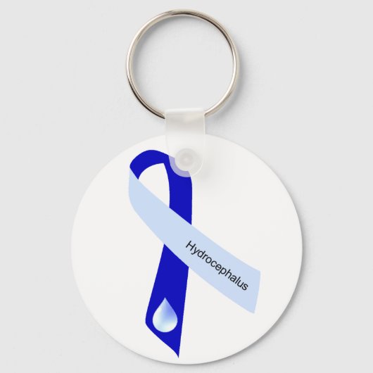 Hydrocephalus Awareness Schlüsselanhänger (Vorderseite)