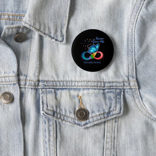 Hydrocephalus-Bewusstsein Button (Beispiel)