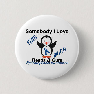 Hydrocephalus-Bewusstsein jemand i-Liebe Button