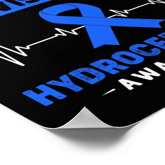 Hydrocephalus-Bewusstsein Nicht jede Behinderung i Poster (Ecke)