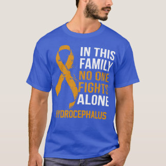 Hydrocephalus-Bewusstsein Niemand kämpft allein au T-Shirt