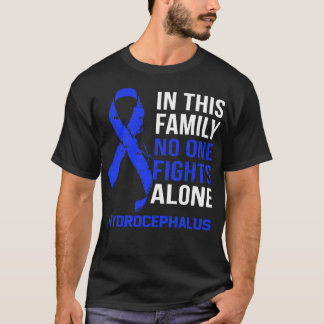 Hydrocephalus-Bewusstsein Niemand kämpft allein au T-Shirt