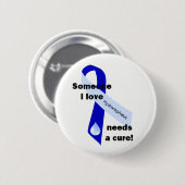 Hydrocephalus-Bewusstseins-Knopf Button (Vorne & Hinten)