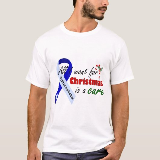Hydrocephalus Christmas T - Shirt (Vorderseite)