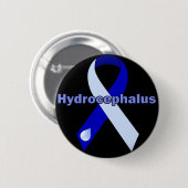 Hydrocephalus-Knopf Button (Vorne & Hinten)