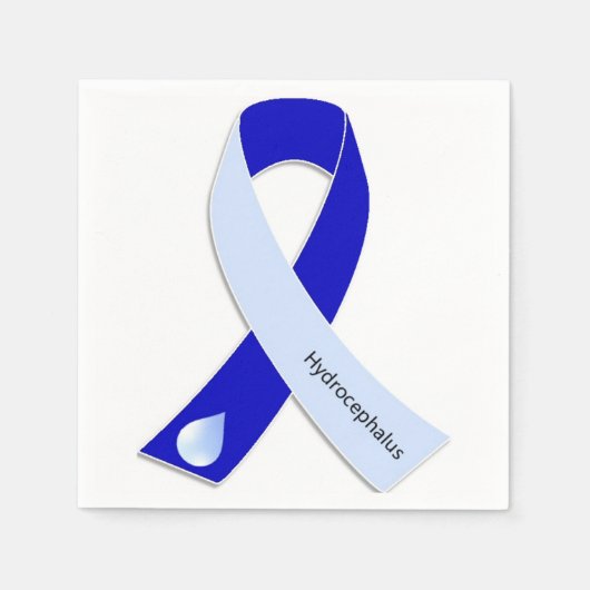 Hydrocephalus Ribbon Napkins Serviette (Vorderseite)