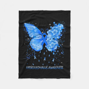 Hydrocephalus-Sensibilisierungsband Fleecedecke
