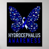 Hydrocephalus-Sensibilisierungsmonat Unterstützung Poster (Vorne)