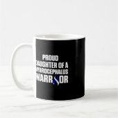 Hydrocephalus Survivor Daughter Sensibilisierungsk Kaffeetasse (Links)