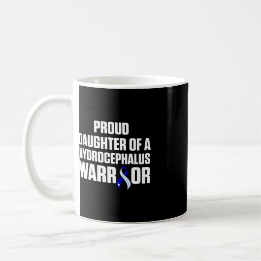 Hydrocephalus Survivor Daughter Sensibilisierungsk Kaffeetasse (Links)