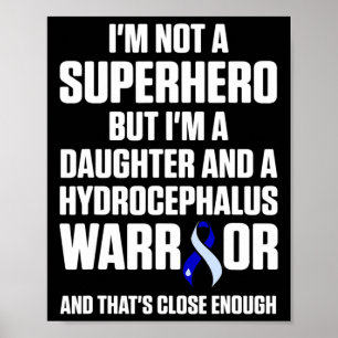 Hydrocephalus Survivor Daughter Sensibilisierungsk Poster