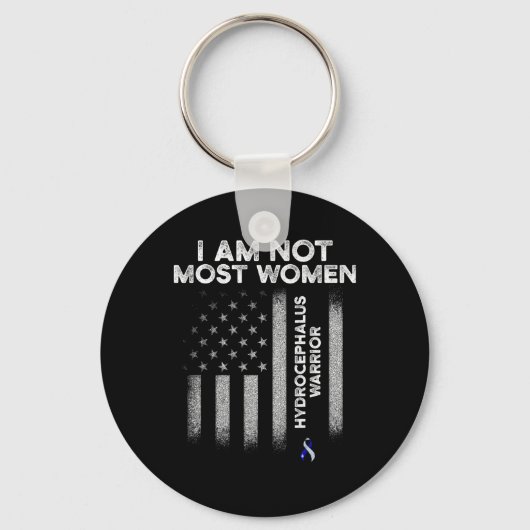 Hydrocephalus Survivor Die meisten Frauen Sensibil Schlüsselanhänger (Vorderseite)