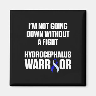 Hydrocephalus Survivor Down Awareness Warrier Magnet