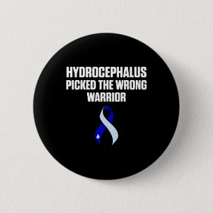 Hydrocephalus Survivor Falscher Sensibilisierungsd Button