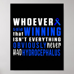 Hydrocephalus Survivor Gewinner des Sensibilisieru Poster