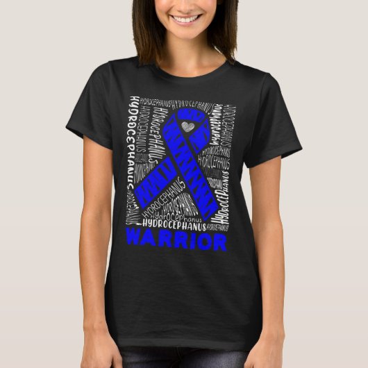 Hydrocephalus Survivor Hardworking Awareness Warri T-Shirt (Vorderseite)