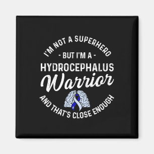 Hydrocephalus Survivor Hero Awareness Warrior Magnet