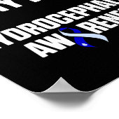 Hydrocephalus Survivor - Kampf gegen den Aufklärun Poster (Ecke)