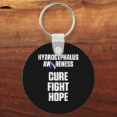 Hydrocephalus Survivor Kampffähigkeitskrieger 2 Schlüsselanhänger (Vorderseite)
