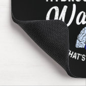 Hydrocephalus Survivor Mama Hero Awareness Warrier Mousepad (Ecke)
