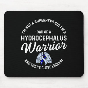 Hydrocephalus Survivor Mama Hero Awareness Warrier Mousepad