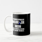 Hydrocephalus Survivor Mama Sensibilisierungskampa Kaffeetasse (Links)