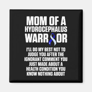 Hydrocephalus Survivor Mama Sensibilisierungskampa Magnet