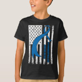 Hydrocephalus Survivor Patient Pflegewarnung T-Shirt (Vorderseite)