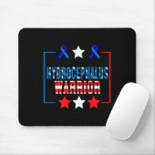 Hydrocephalus Survivor Proud Awareness Warrior 2 Mousepad (Mit Mouse)