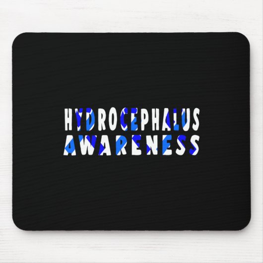Hydrocephalus Survivor Research Awareness Warrior Mousepad (Vorne)