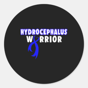 Hydrocephalus Survivor Runder Aufkleber