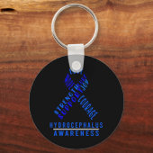 Hydrocephalus Survivor Schlüsselanhänger (Vorderseite)