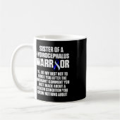 Hydrocephalus Survivor Schwesterbewusstsein Kriege Kaffeetasse (Links)