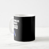 Hydrocephalus Survivor Squad Awareness Warrier Kaffeetasse (Vorderseite Links)